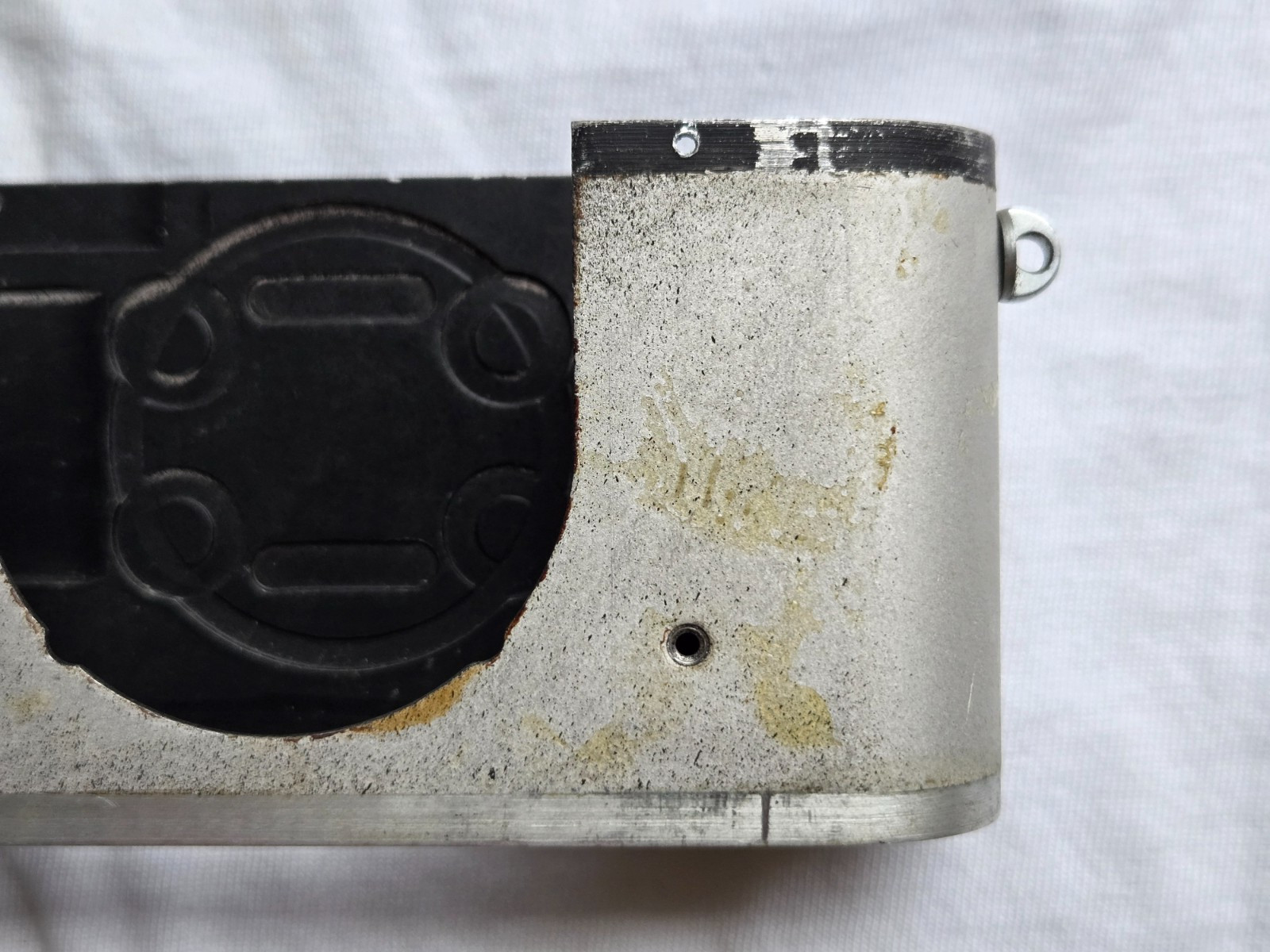 Original OEM Parts Leitz Leica SM IIIc Main Body Shell No Leather 3C IIIC