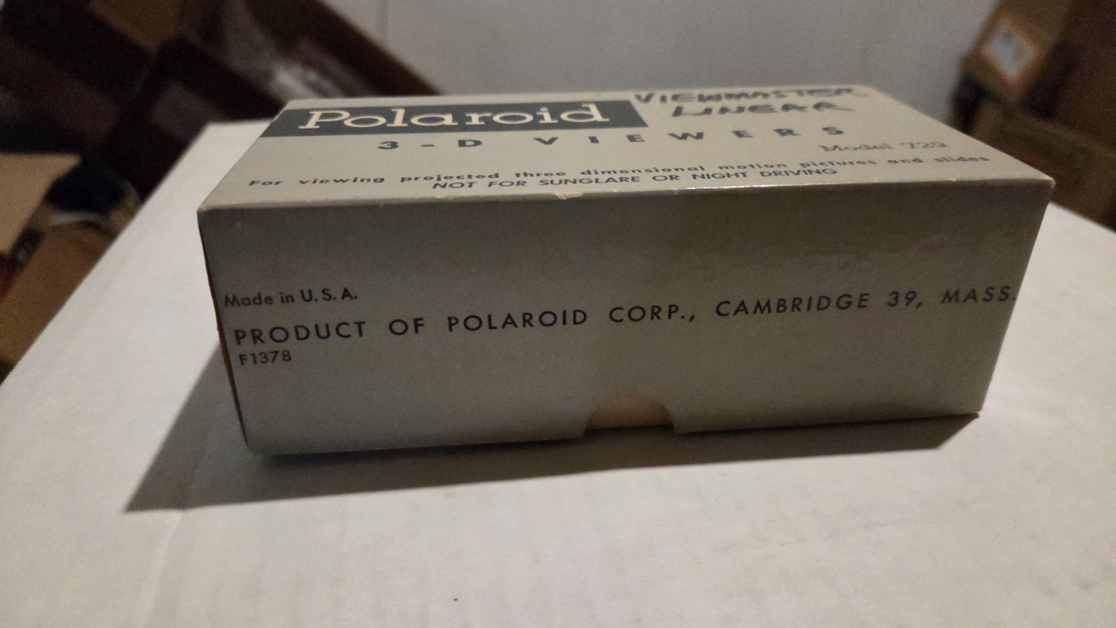 VINTAGE NIB POLAROID 3-D Viewer GLASSES 7 Pairs Per Box