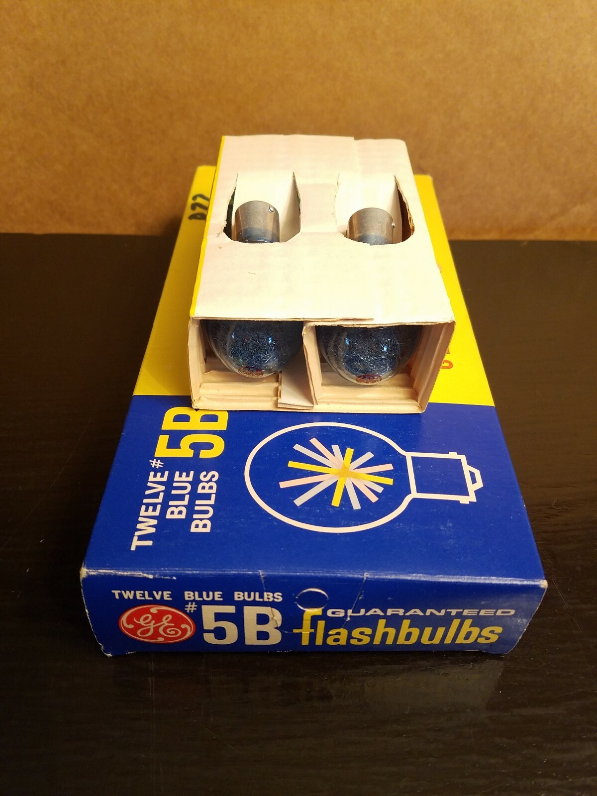 GE General Electric 5B Blue Bulb Flashbulbs (12 Total) Rhenium