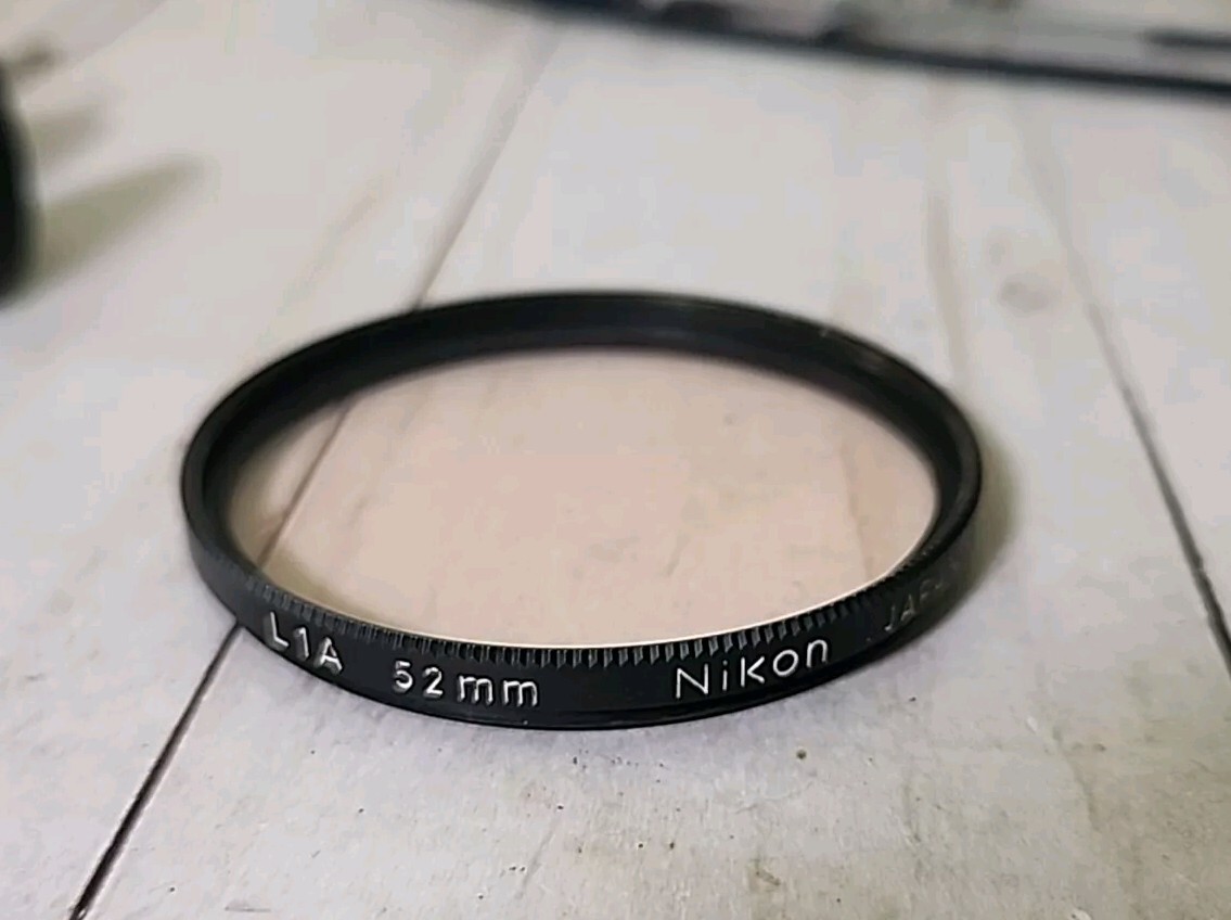 VTG Lot Of Camera Misc Lens Pieces Nikon Japan, Step Ring, Braun, Shutter, Slave