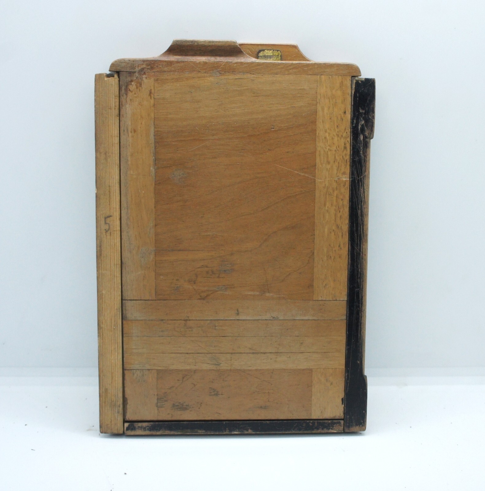 Vintage Wooden Film Plate Holder for Large Format 5×7 Cameras