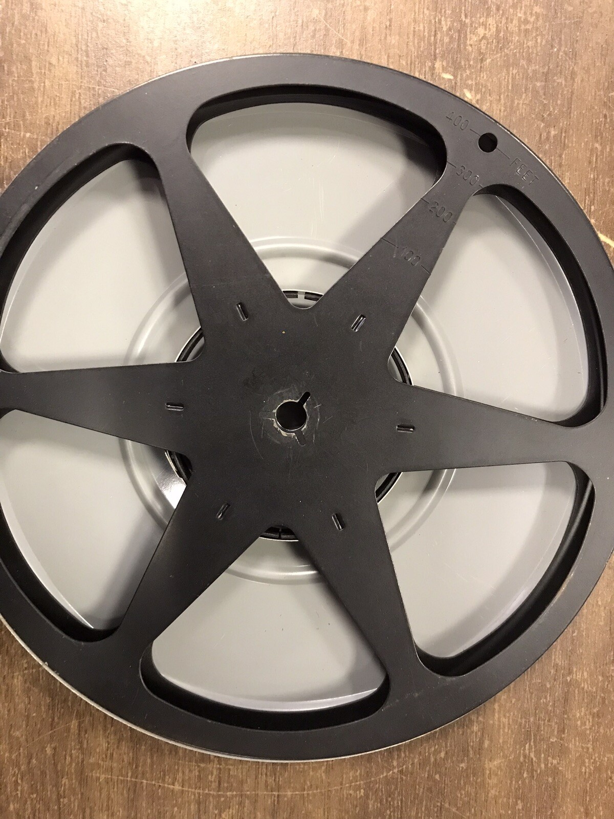 BRUMBURGER 8mm Film Canister With Take Up Reel 7inch Set Of (3)