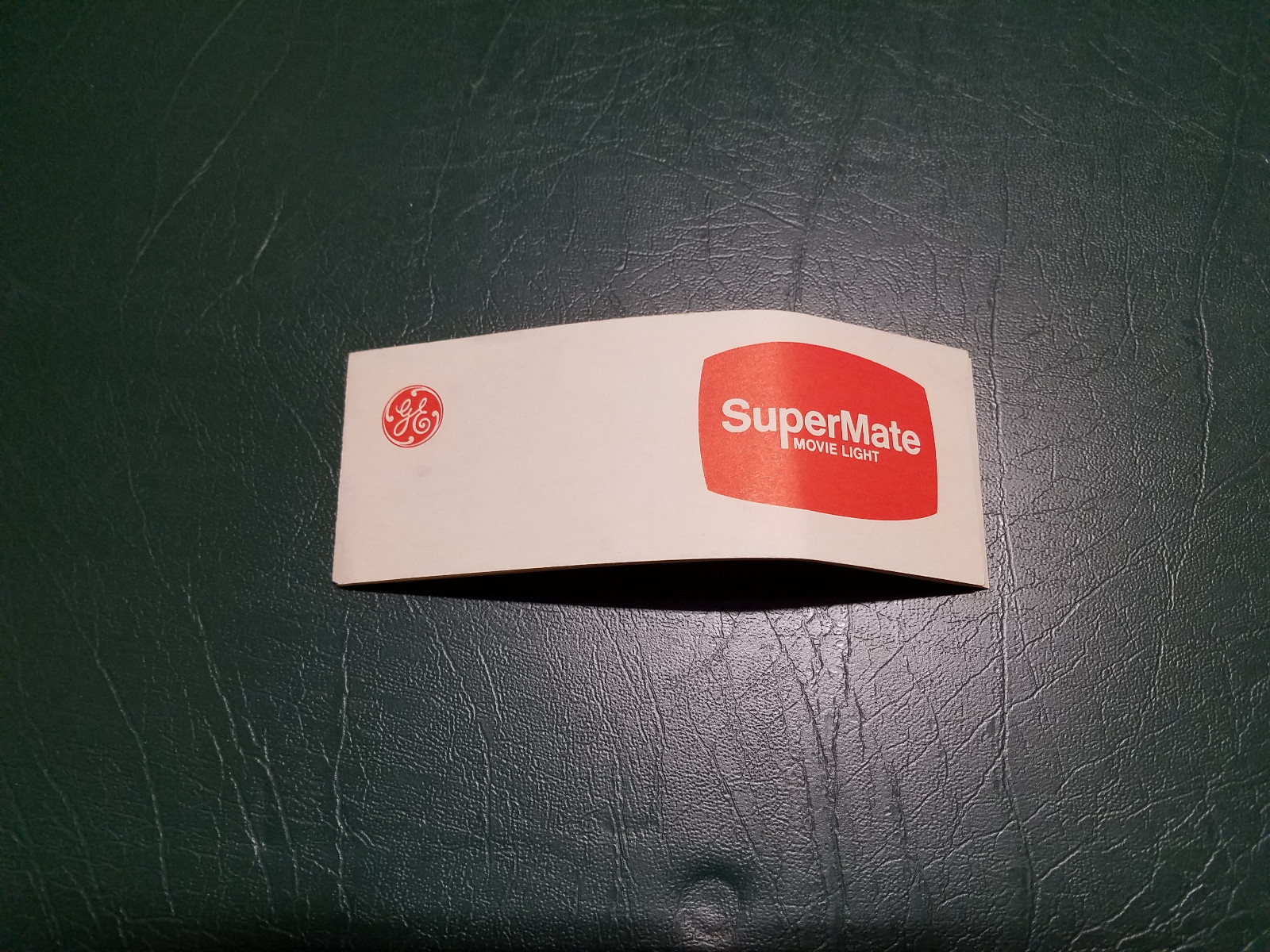 Vintage GE SuperMate Movie Light Model SM-1 with Instructions