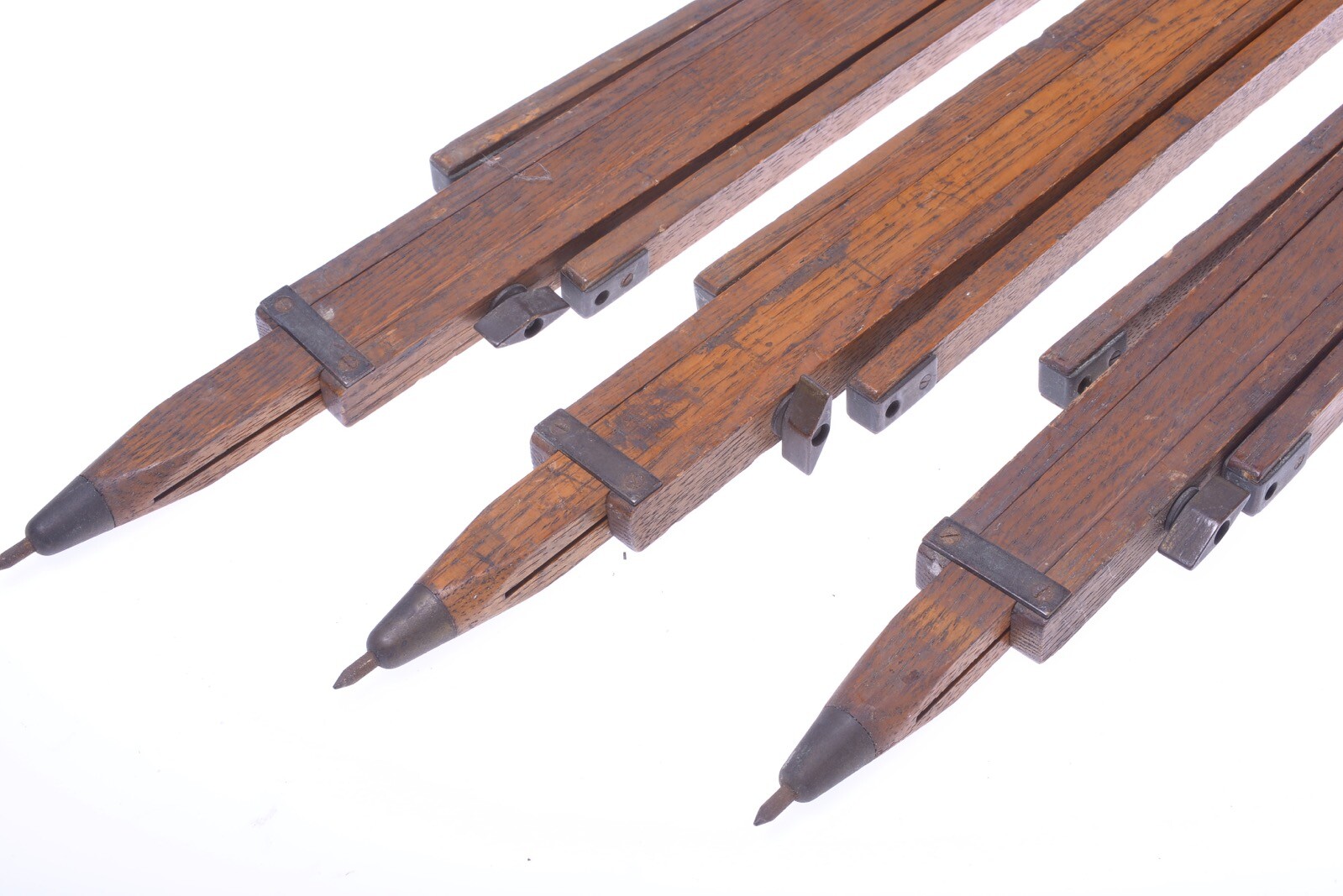✅ ANTIQUE WOOD TRIPOD 1.44M, 56.7″ THORNTON? ROSS? LANCASTER? FIELD CAMERAS