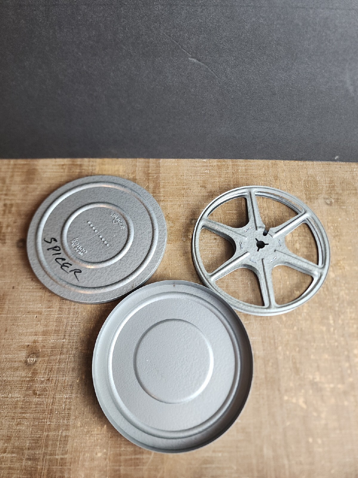 Vtg Metal Kenco Splicer Reel and Case Burlington Wisconsin