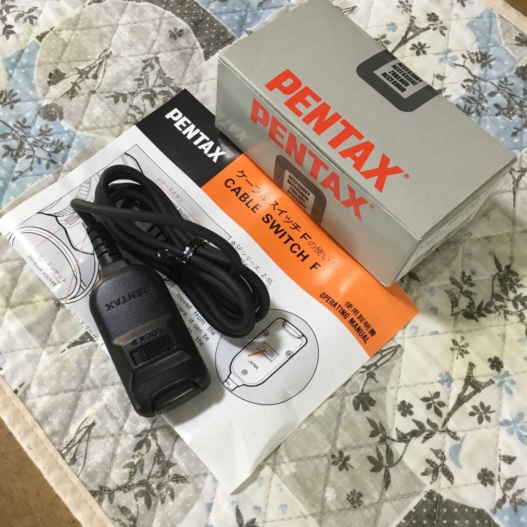 PENTAX 645 Cable Switch F Remote Shutter Release Film Camera with Box Japan Used