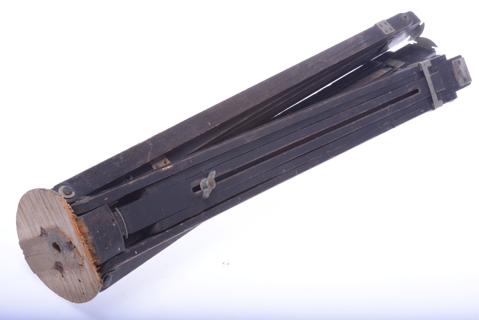 ✅ ICA ANTIQUE WOOD TRIPOD MAX. 1.55M, 61.02″ PLATE OR ROLL FILM FOLDING CAMERAS