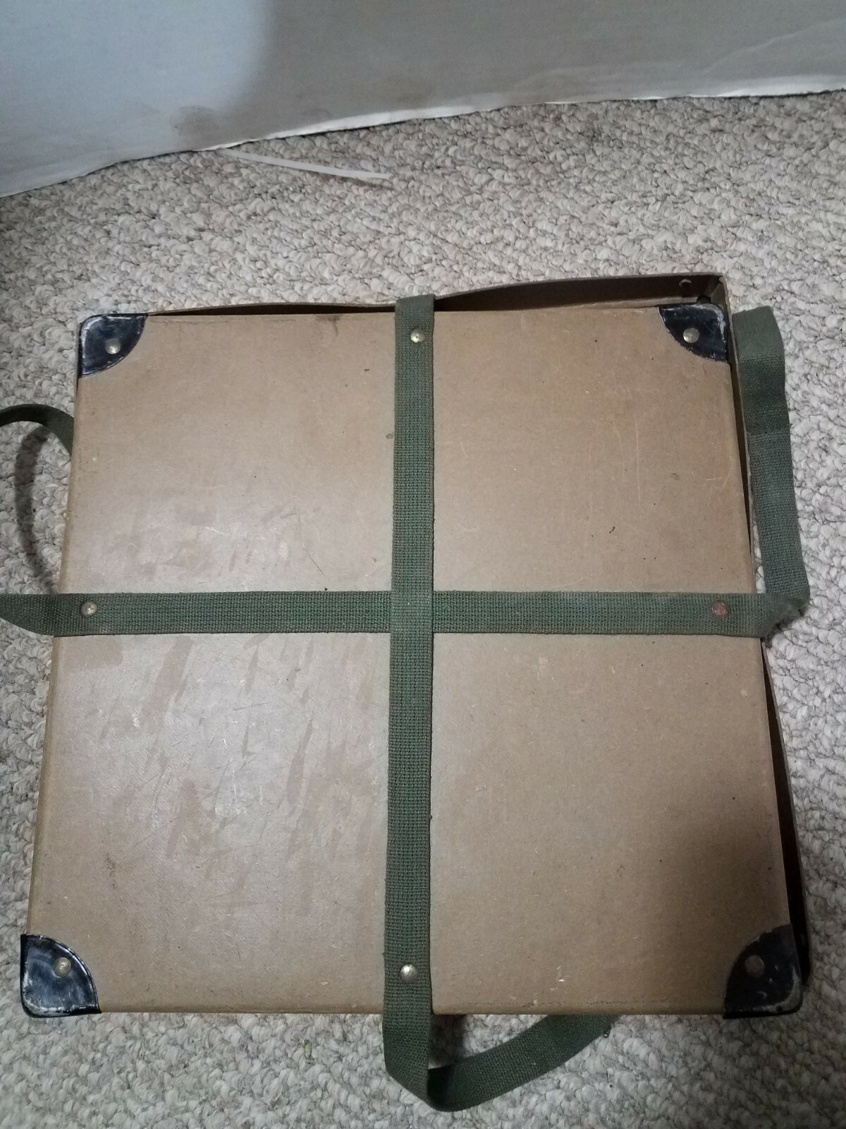 VTG NBC Groucho Marx DESOTO 16mm Movie Film Reel Shipping Case – Fiberboard USA