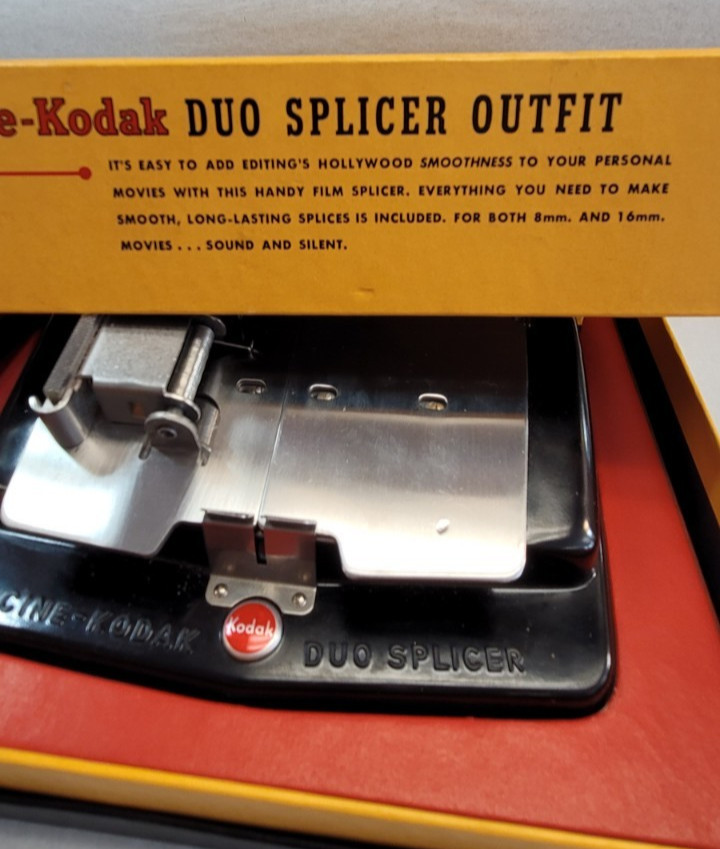 Cine-Kodak Duo Splicer Outfit for 8mm & 16mm Sound & Silent Film