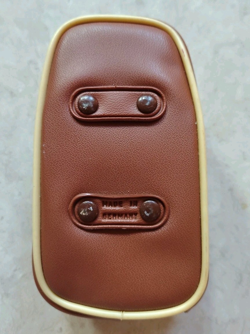 Vintage Agfalux Flash with Case, Made in Germany 35mm