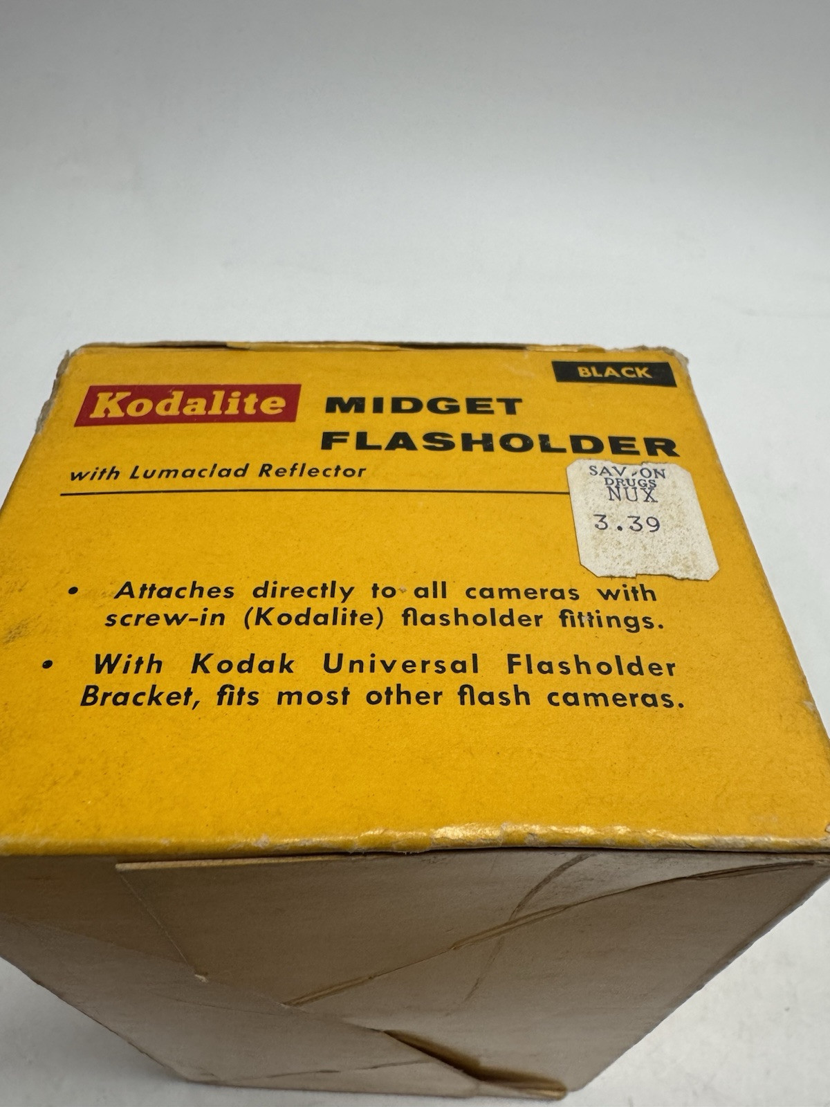 Vintage NOS Kodalite Midget Flasholder w/ Lumaclad Reflector #740