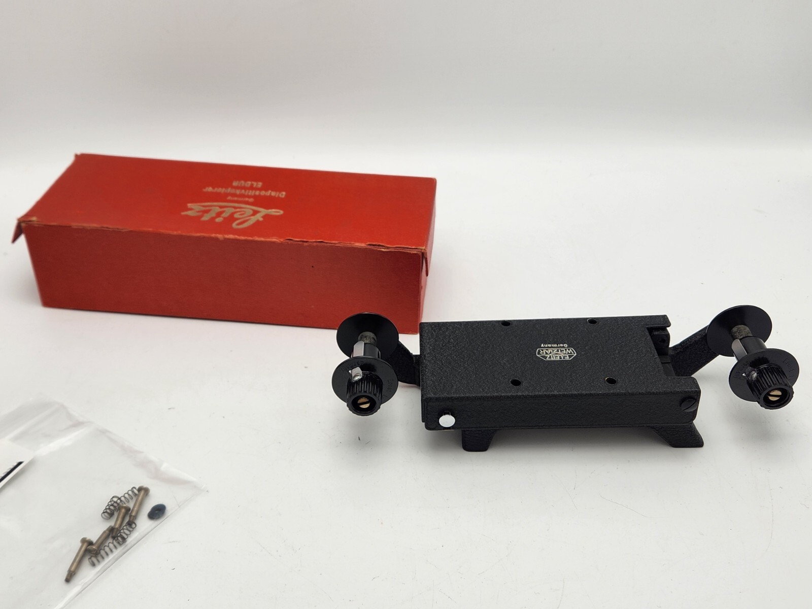 Leica Leitz Wetzlar ELDUR Diapositivkopierer 35mm Film Slide Copier in Box