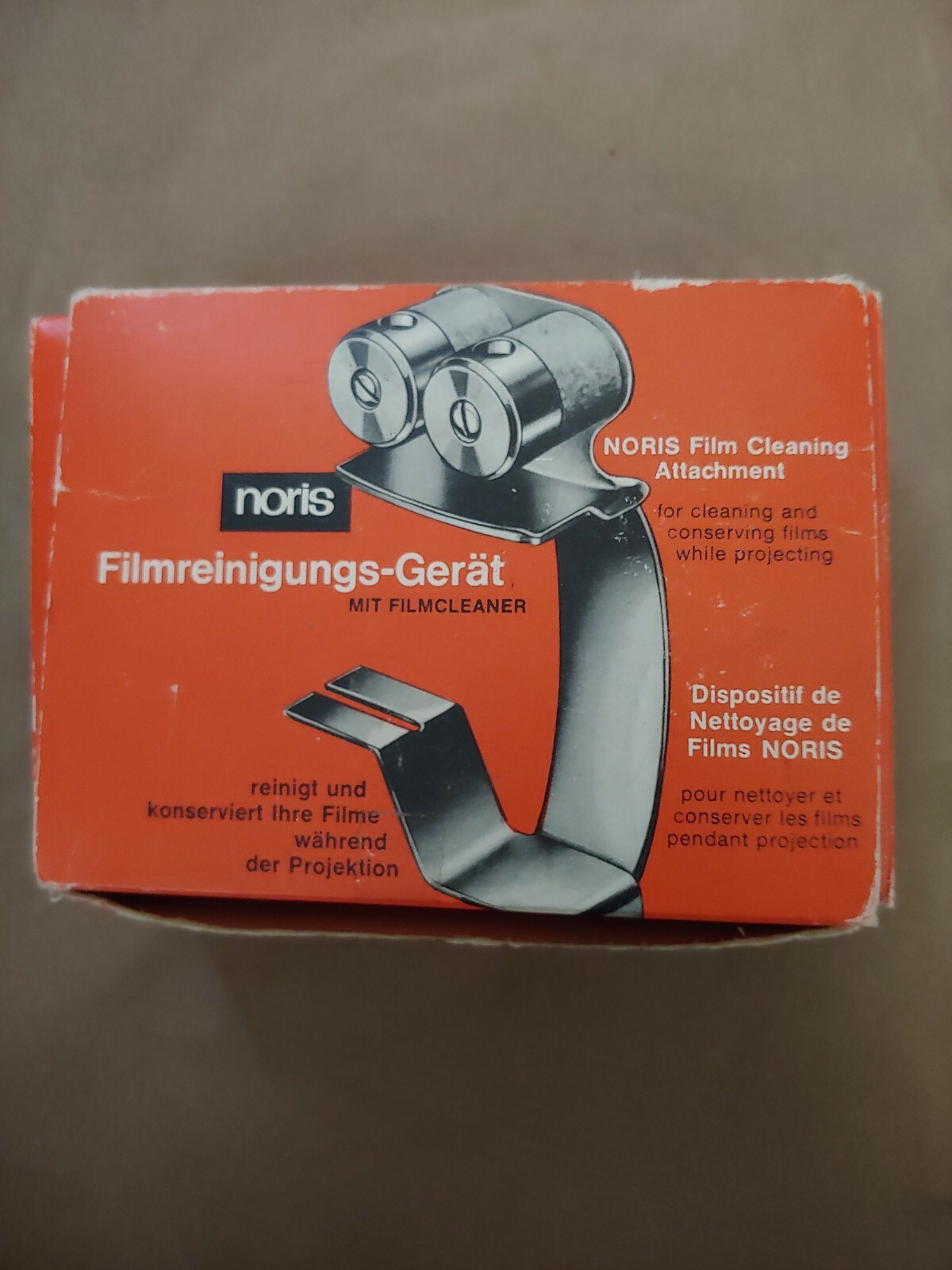 Noris movie film cleaning attachment. Vintage.