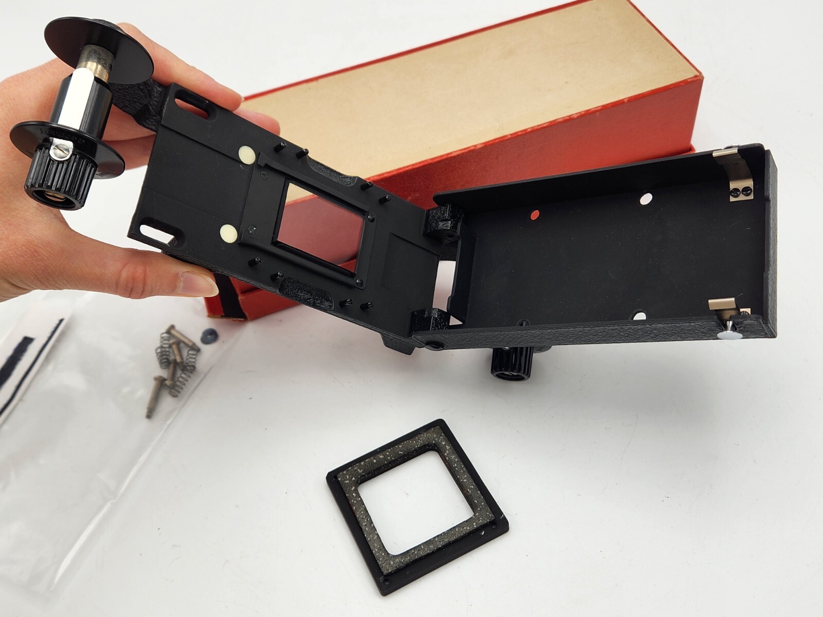 Leica Leitz Wetzlar ELDUR Diapositivkopierer 35mm Film Slide Copier in Box