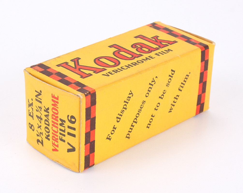 KODAK 116 VERICHROME “DUMMY” EMPTY BOX ONLY (NO FILM)/cks/207496
