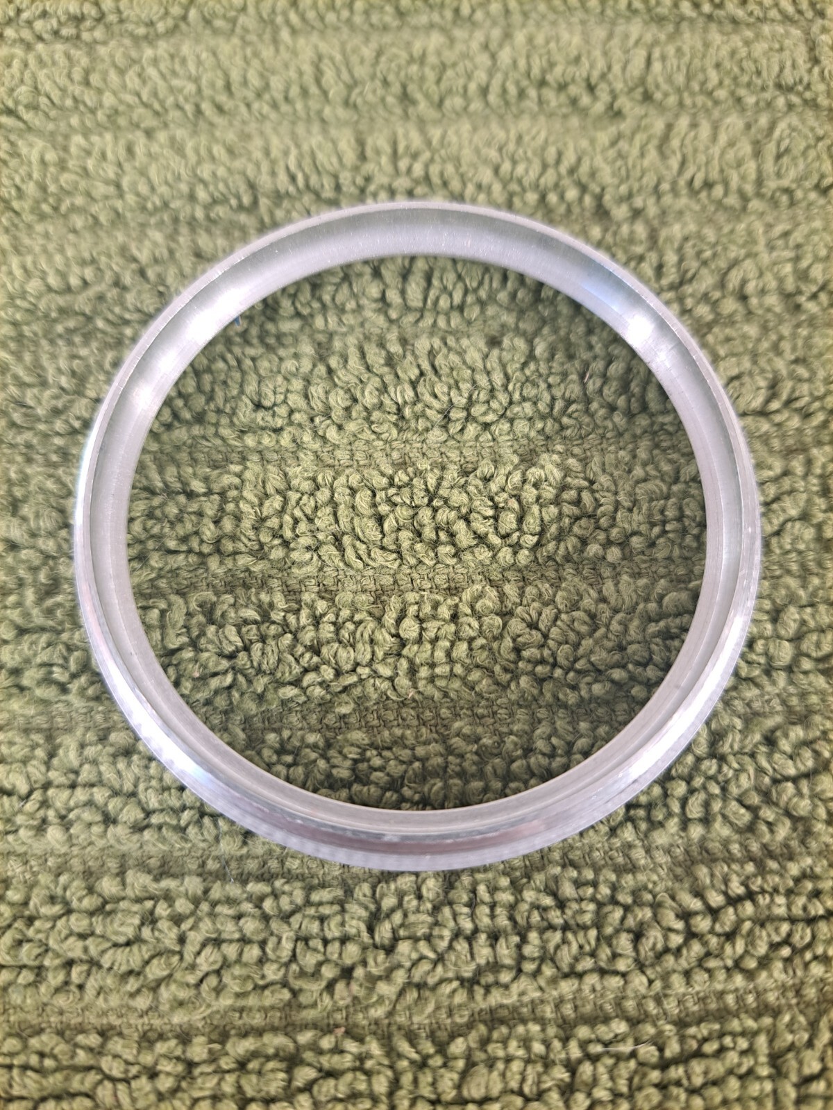 Vintage Silver Metal Lens Filter Retaining Ring Series 7 VII