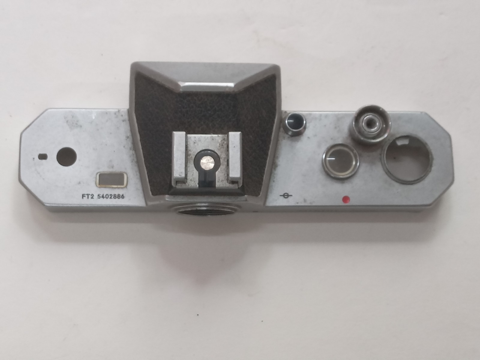 Nikon Nikkormat / Nikomat Silver Top Plate Original Used Spare Part As Is
