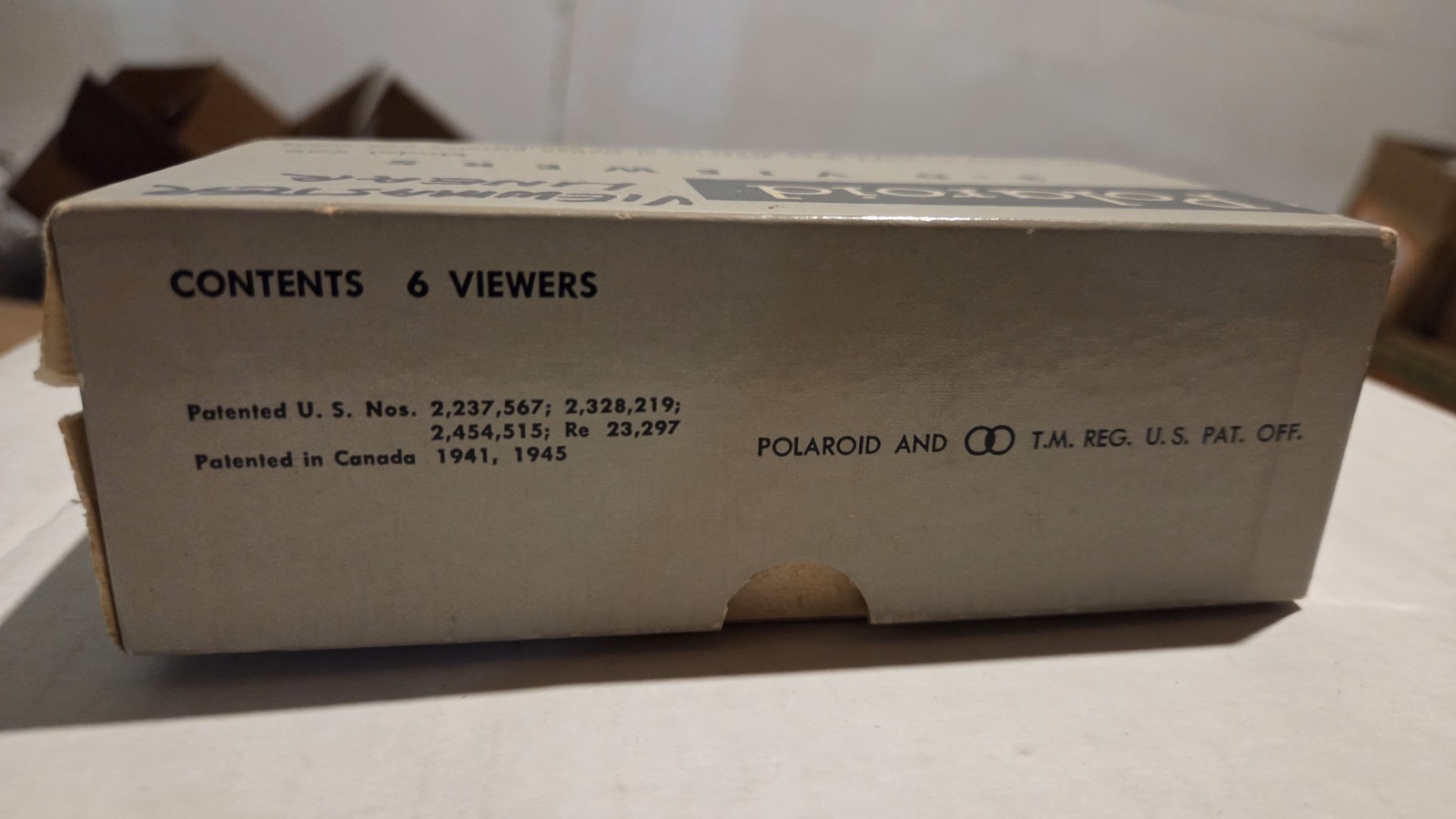 VINTAGE NIB POLAROID 3-D Viewer GLASSES 7 Pairs Per Box