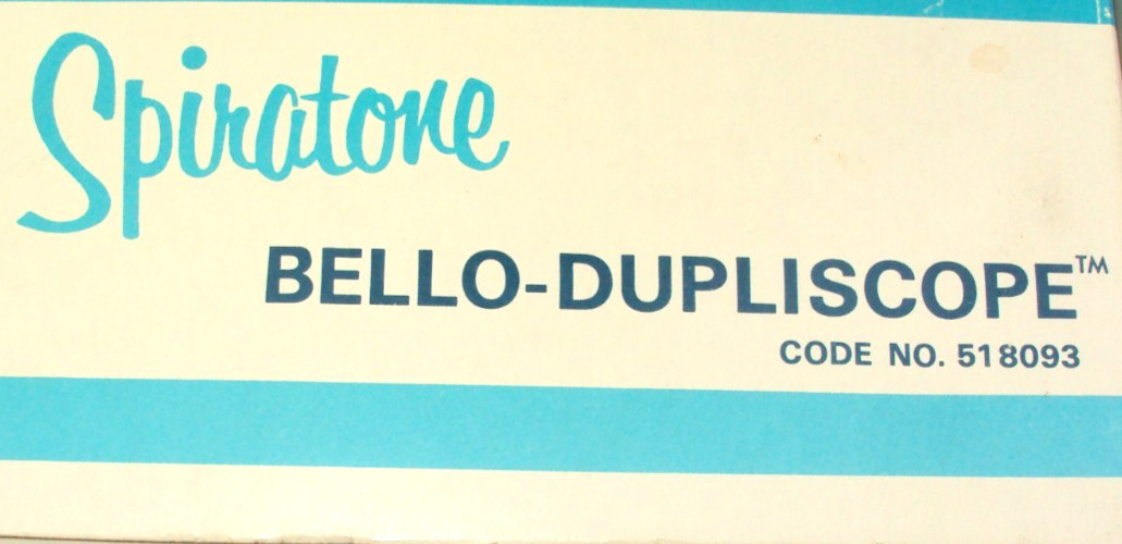 Spiratone Bello-Dupliscope Macro Photo Slide Negative Duplicator #518093 w/Box
