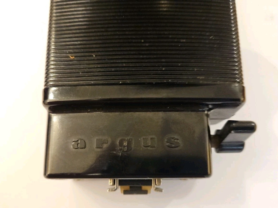 Vintage Argus Flash Attachment With Lumaclad Reflector