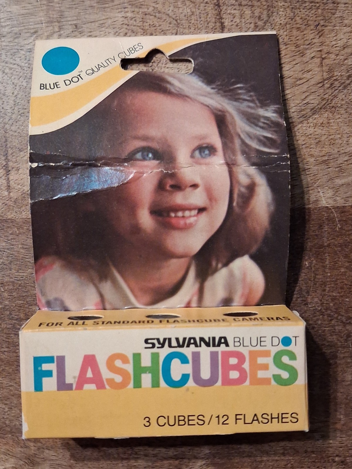 Vintage Sylvania Blue Dot Flashcubes Cubes Flashes New Old Stock