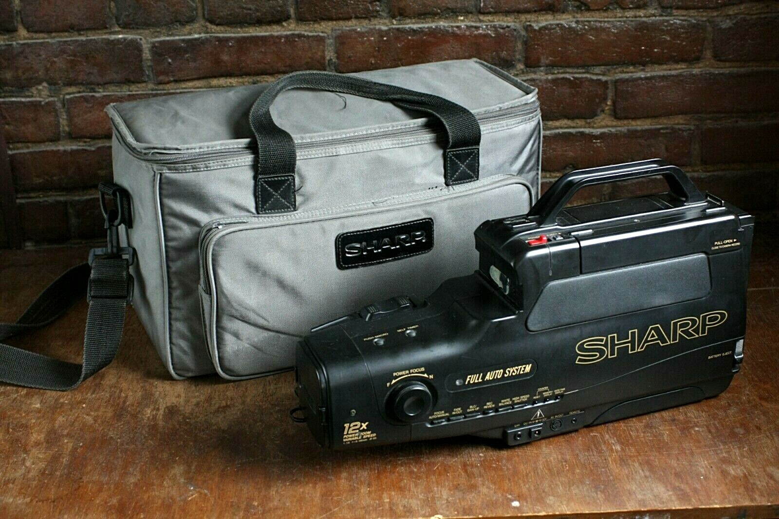 VHS Cine/Movie Camera & Charger w/ Accessories & Case