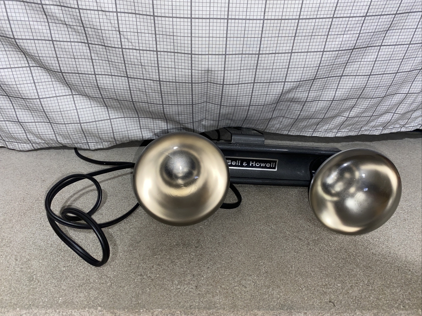 Vintage Bell & Howell Electric Projector Lights Home Movie Studio Lights