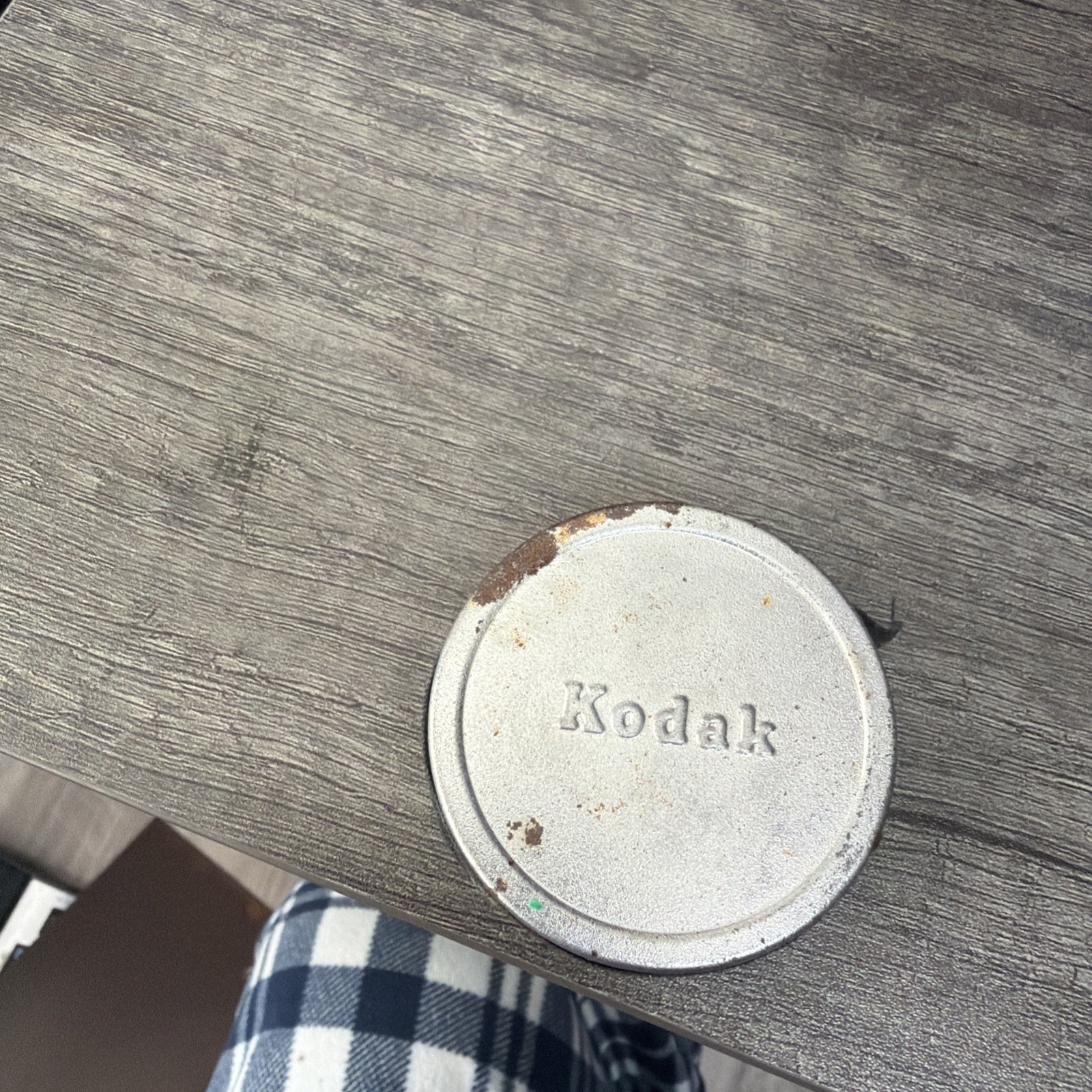 Vintage Eastman Kodak Film Company Cannister Small case tin for reel storage