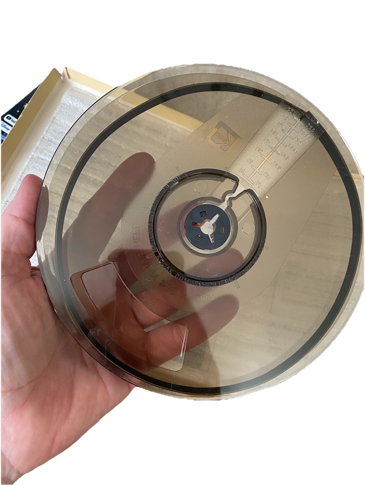 Kodak 884 Movie Reel Super 8mm Film Reel Capacity 400 ft 7 inch Original Box