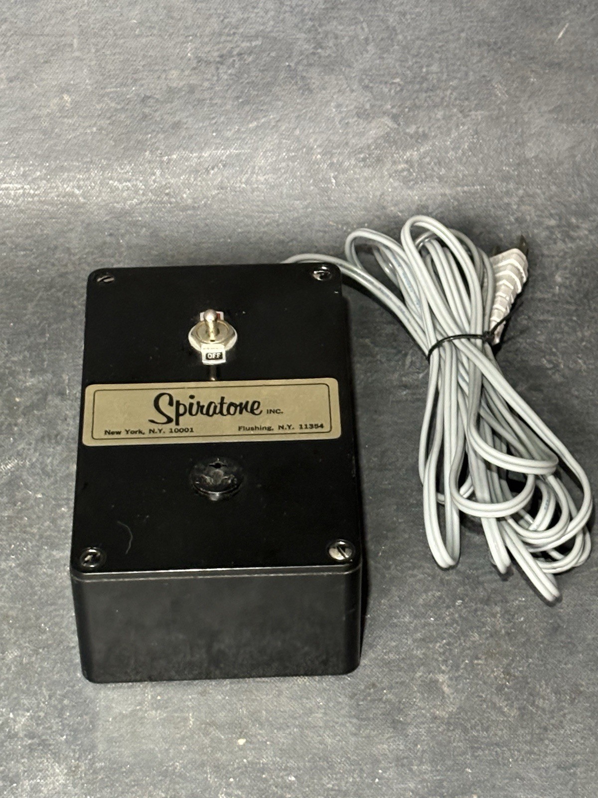 VINTAGE Spiratone CAMERA PHOTOGRAPHY REMOTE CONTROL Electric SWITCH
