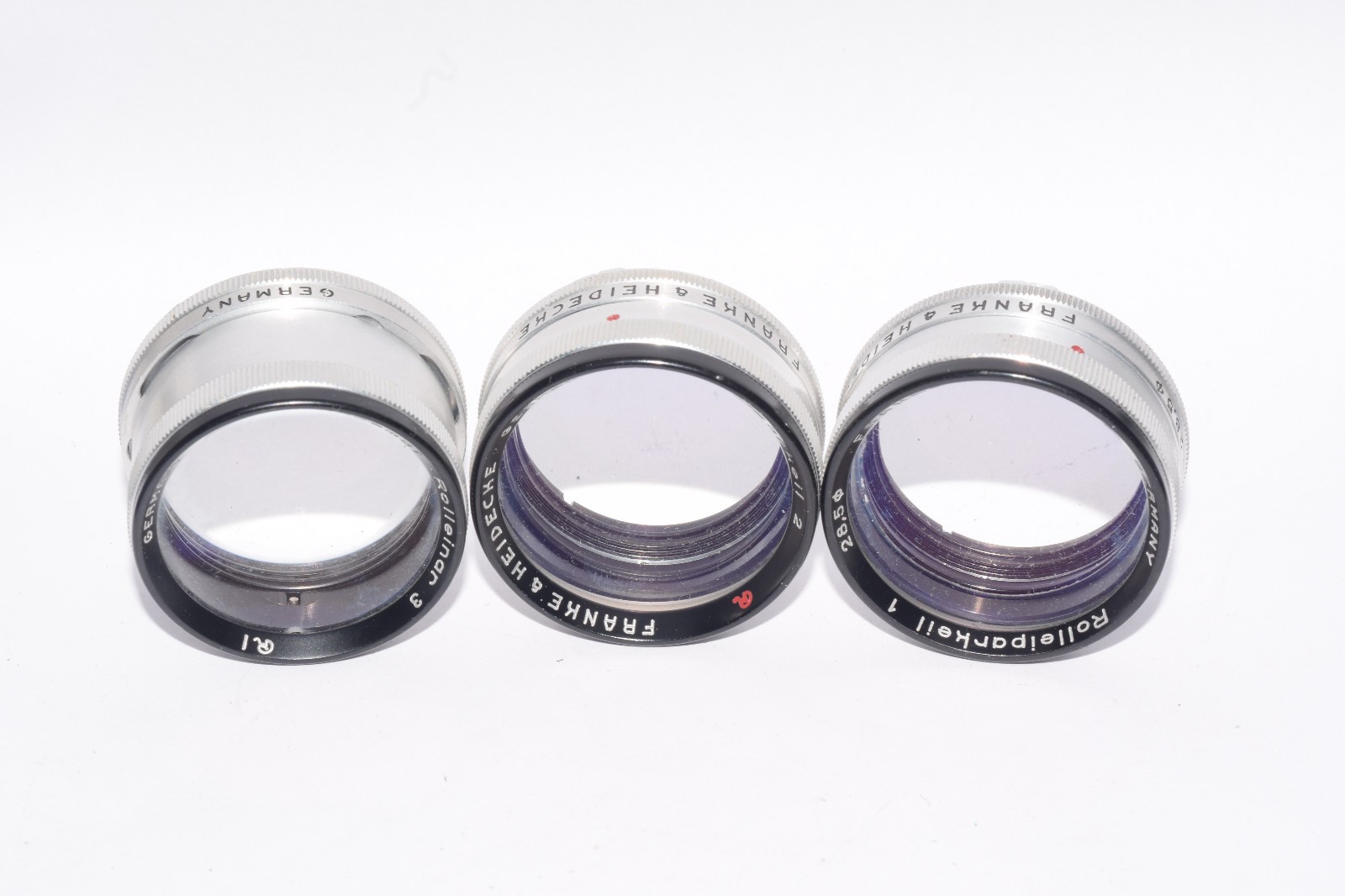 For Rolleiflex TLR Set Filter Bay I Rolleinar 1 2 3 Q-28.5