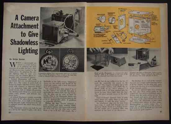 Close Up Attachment 1964 How-To build PLANS Speed Graphic