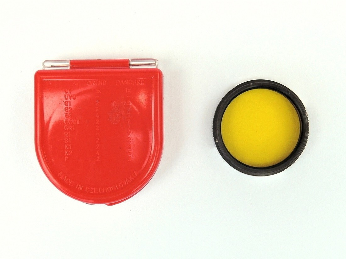 Flexaret MEOPTA G2 B36 Color Filter Czechoslovakia Genuine Accessories Bayonet