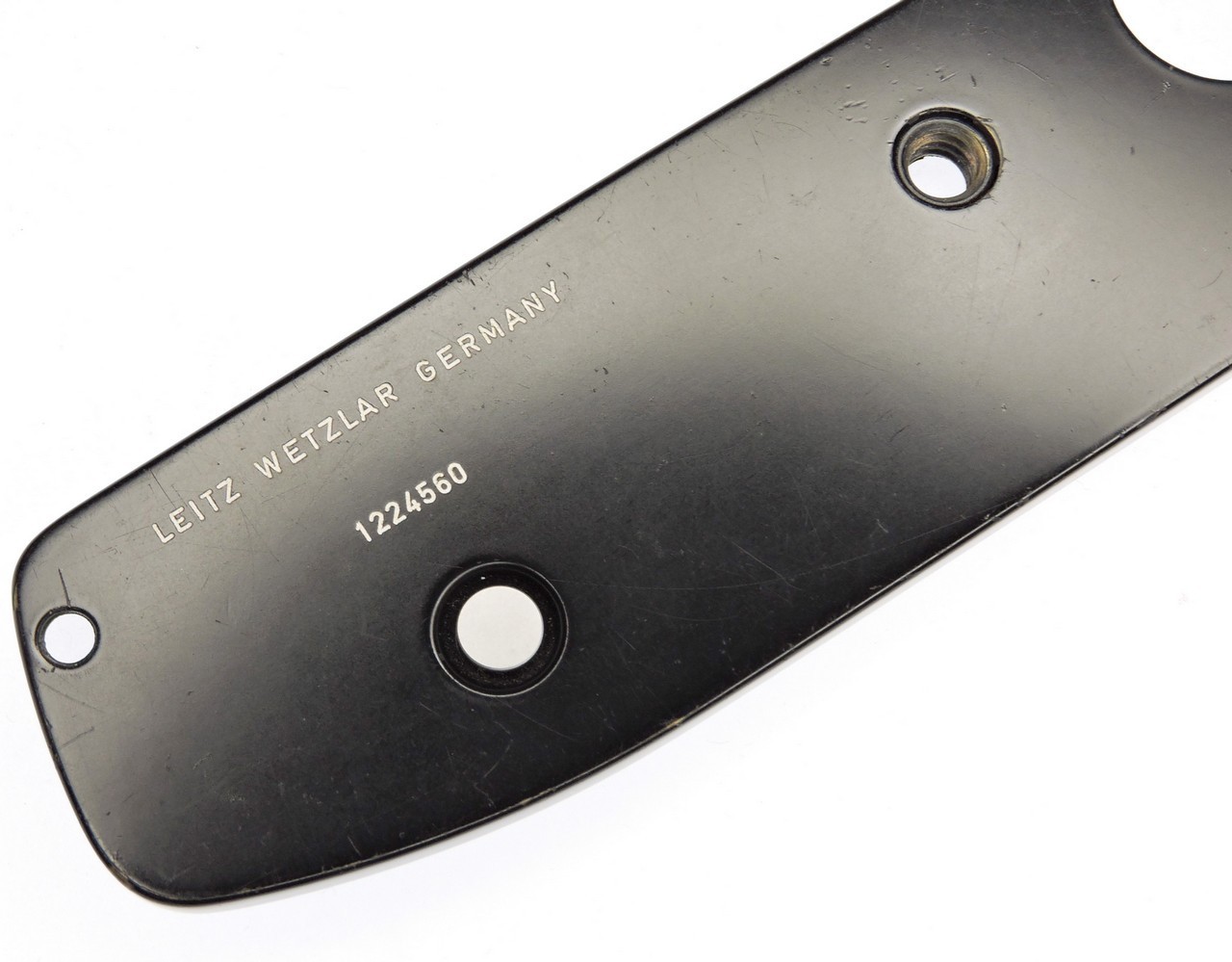 Leicaflex Black SL Bottom Plate #1224560