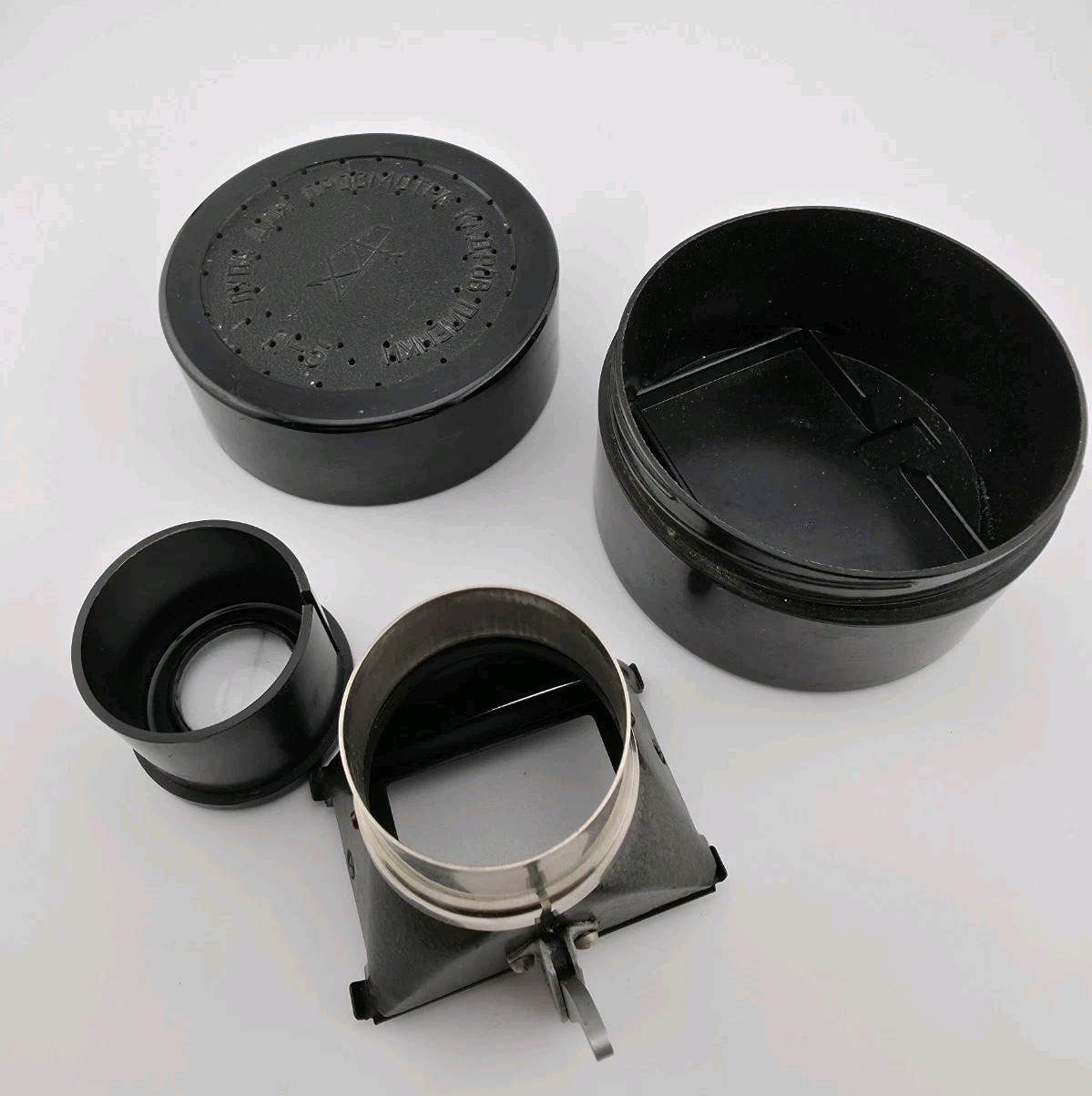 Vintage Soviet Film Viewing Lens Ussr Magnifying Glass Film Viewer L-5 Rare 5х