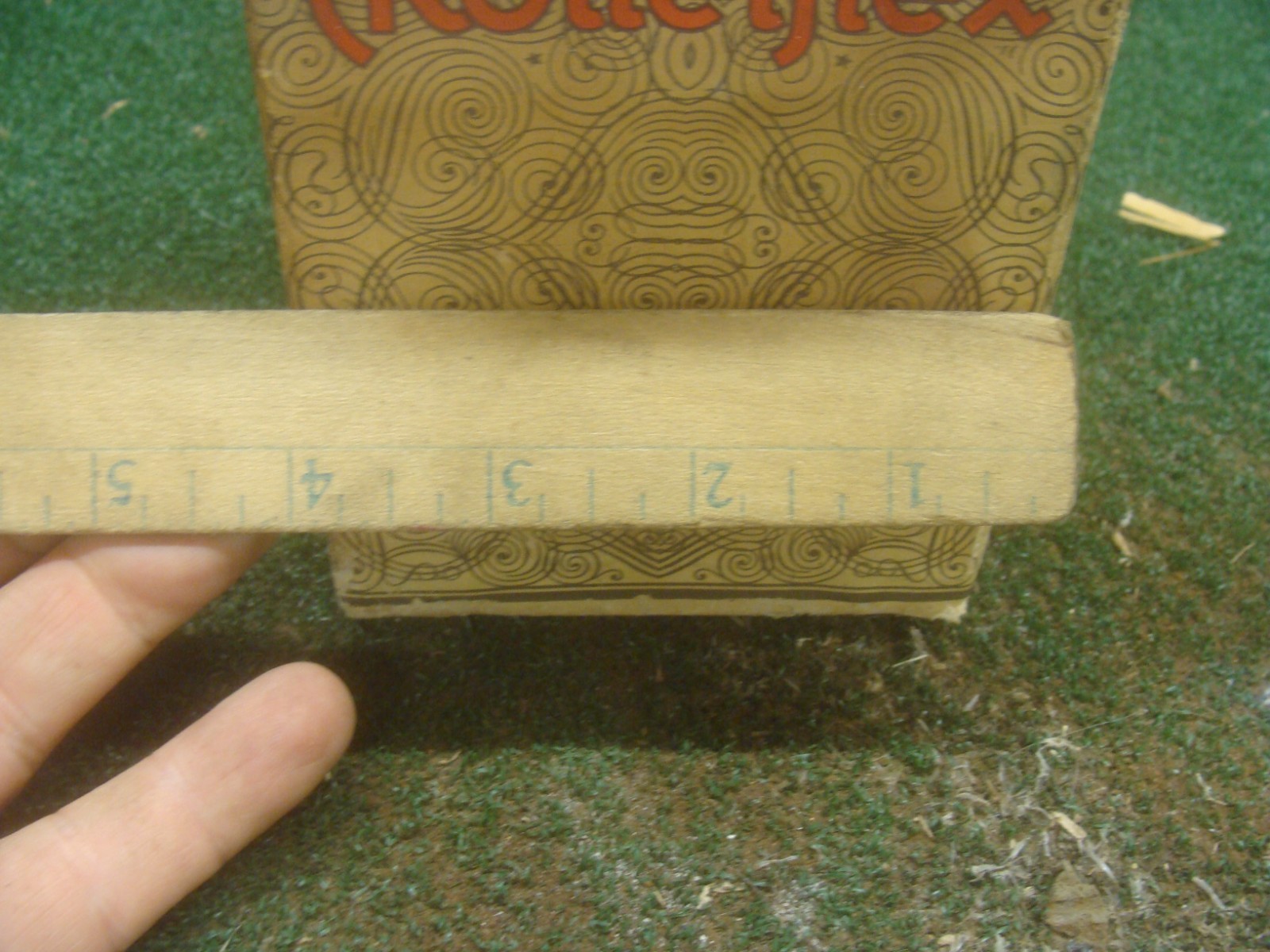 Rare Rolleiflex Empty Box Only For Camera with paperwork – AS SHOWN
