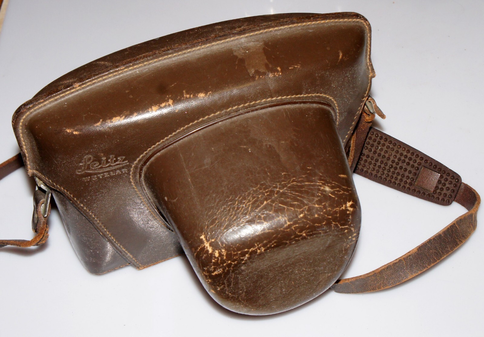 Leicaflex SL/SL2 Brown Leather Ever Ready Case Good Condition