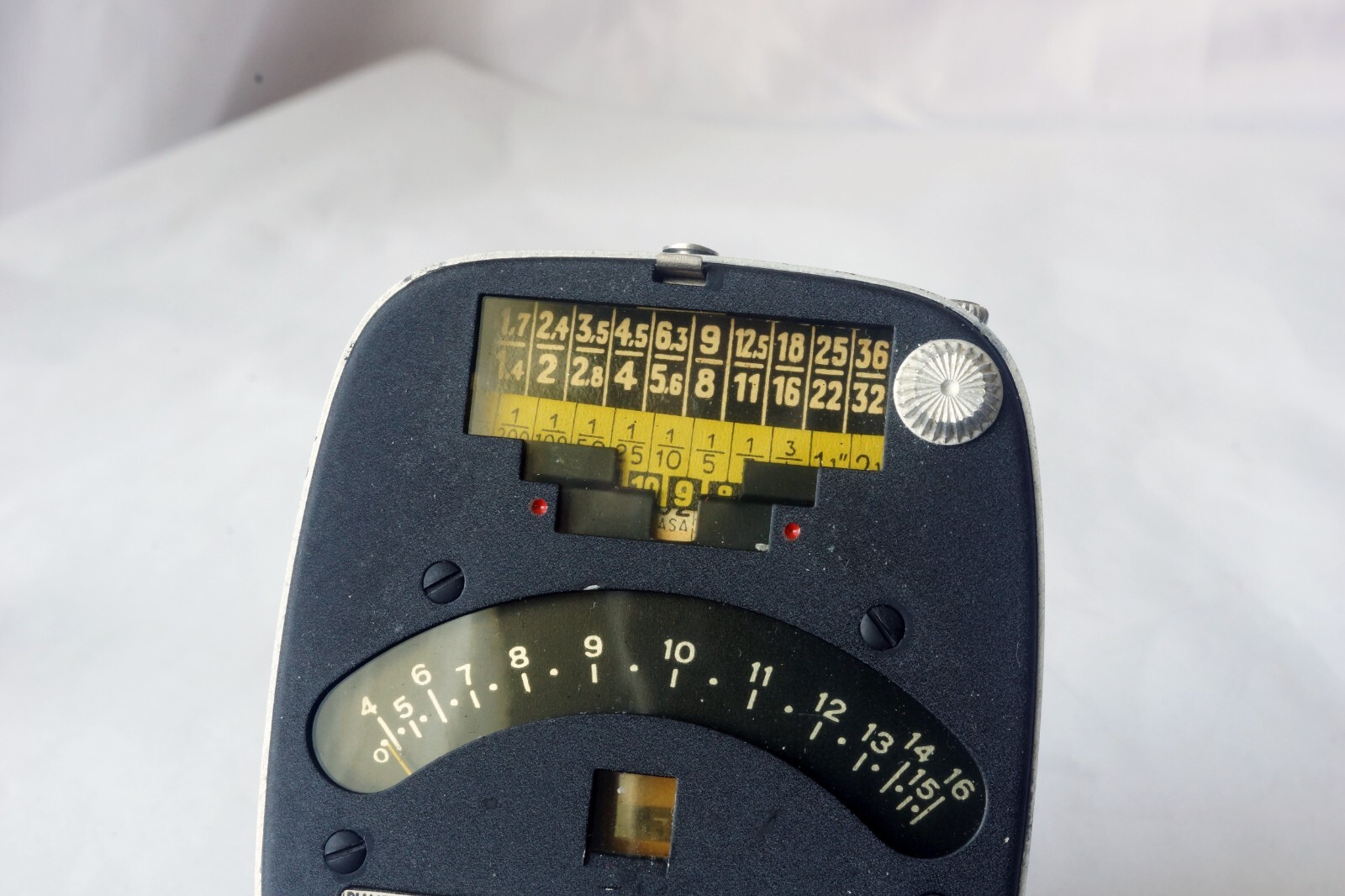 BERTRAM STANDARD LIGHT, EXPOSURE METER with Leather Case Made in Germany as is