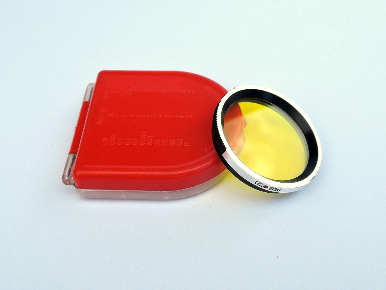 Flexaret MEOPTA G2 B36 Yellow Color Filter Czechoslovakia Genuine Accessories