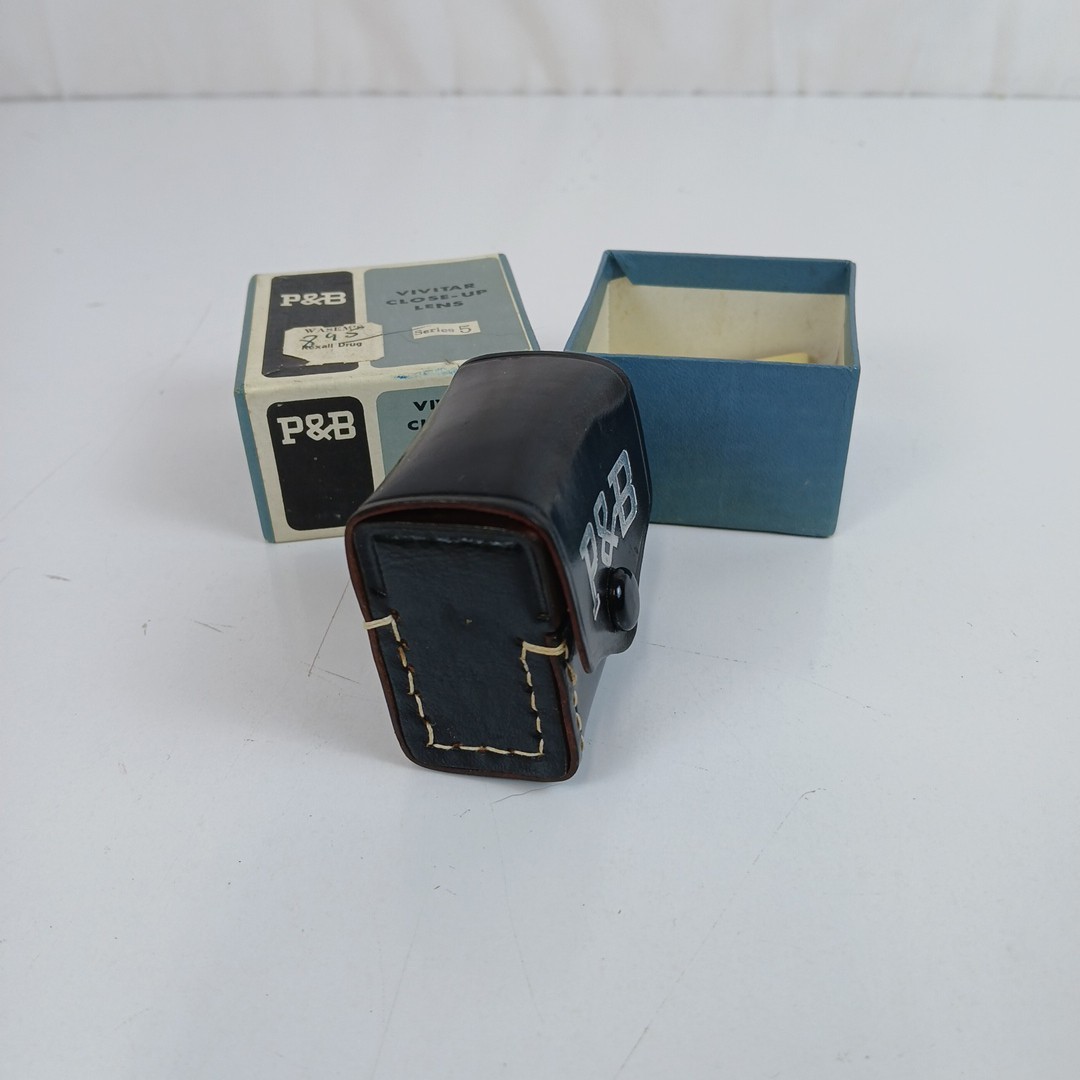 Vivitar P&B Close up Lens NO. 1,2,3 With Case and Original Box Series 5