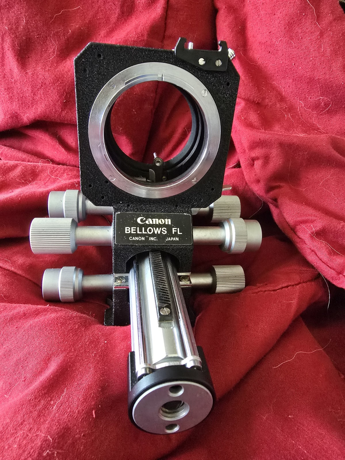 Canon Bellows FL Camera Bellows Attachment w/ Box & Manual Instructions