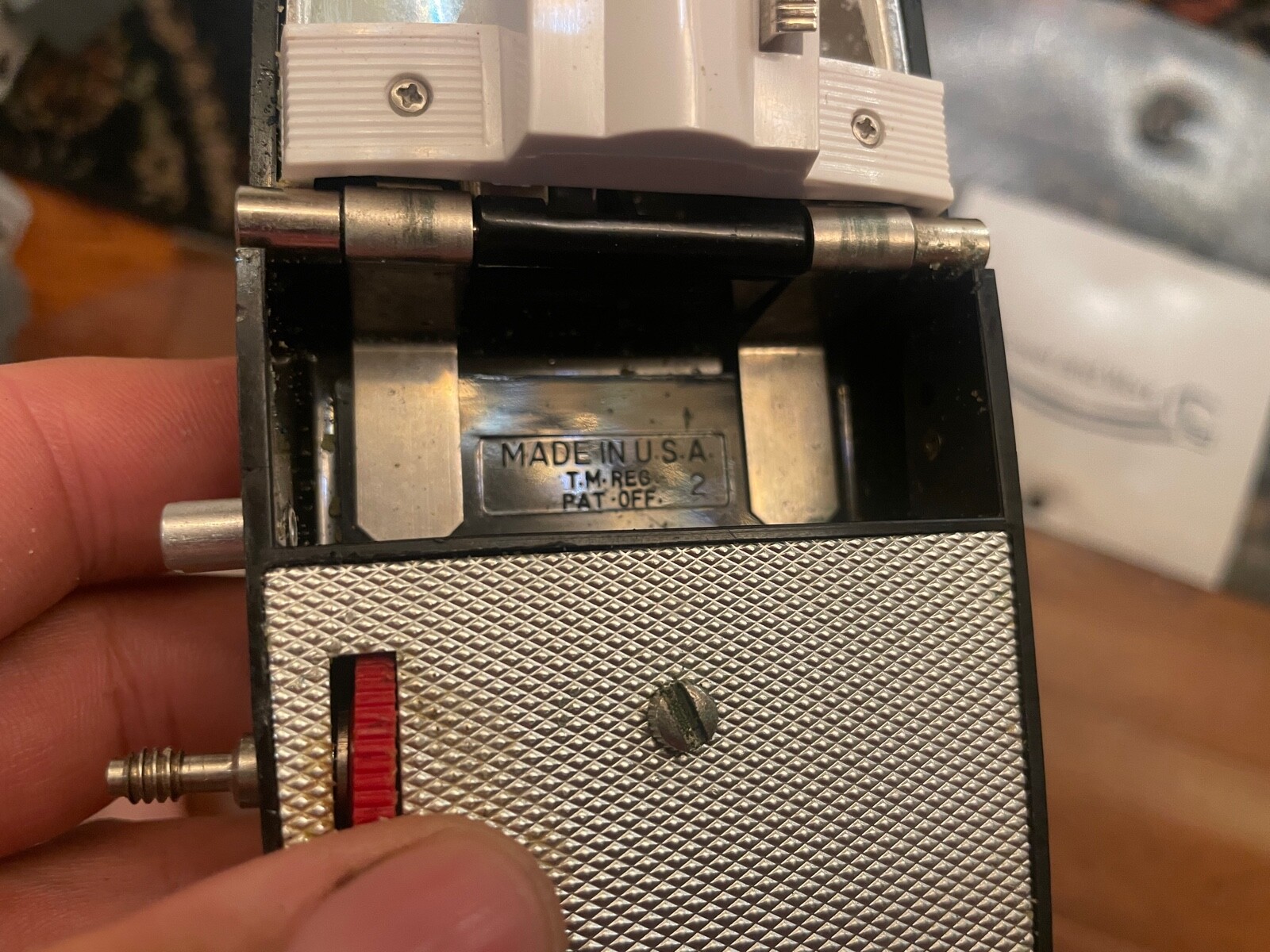 Vintage KODAK POCKET FLASHOLDER B-1/174479 Black and Silver