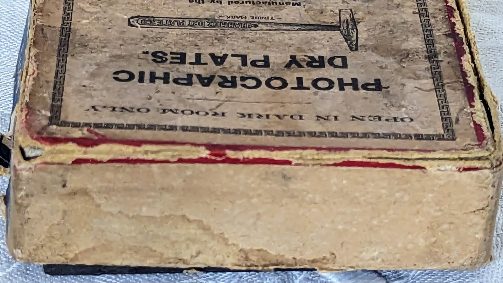 Antique Hammer Dry Plate Co. Photographic Dry Glass Plates Instantaneous Film