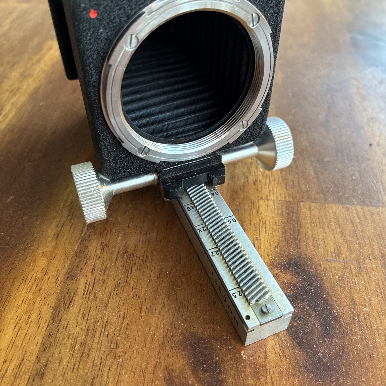 Miranda Focabell S SLR camera System 135mm Focusing Bellows