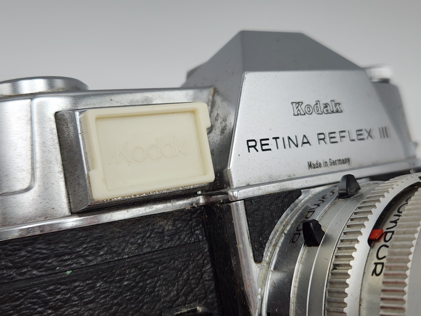 Rare Vintage Kodak Retina Reflex III Incident Light Meter Diffuser Cover Cap