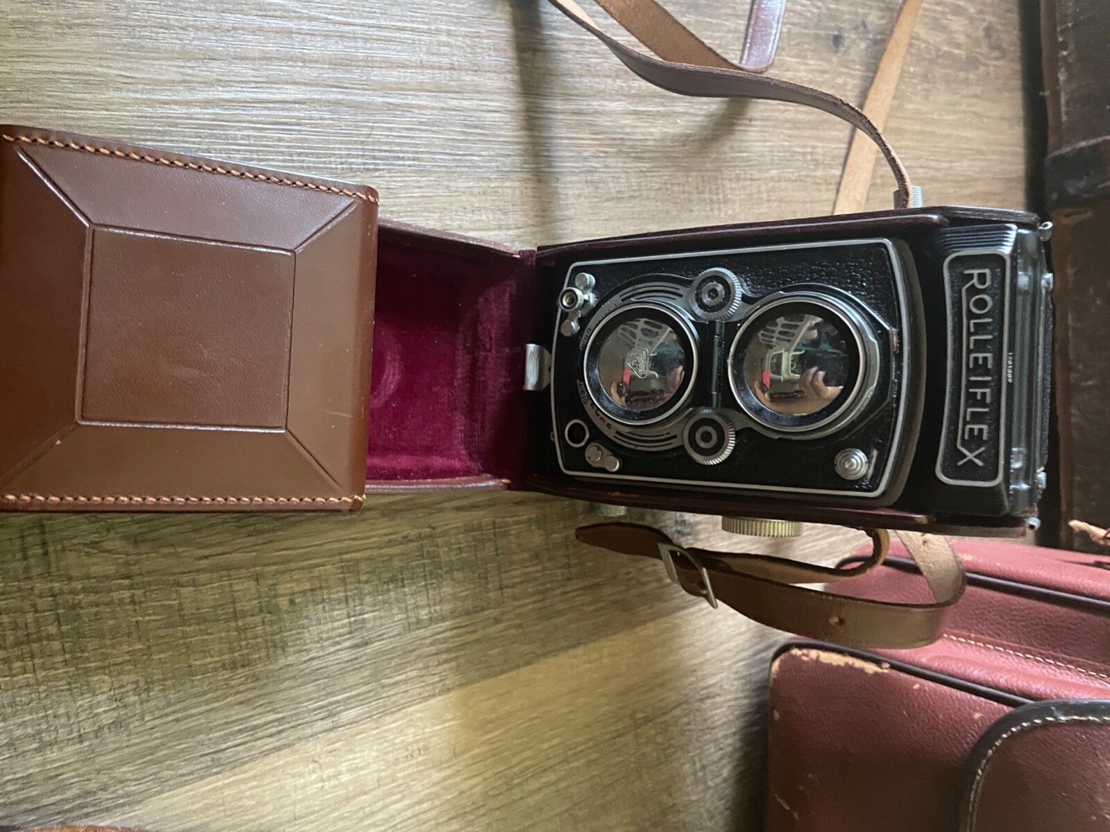 vintage rolleiflex camera