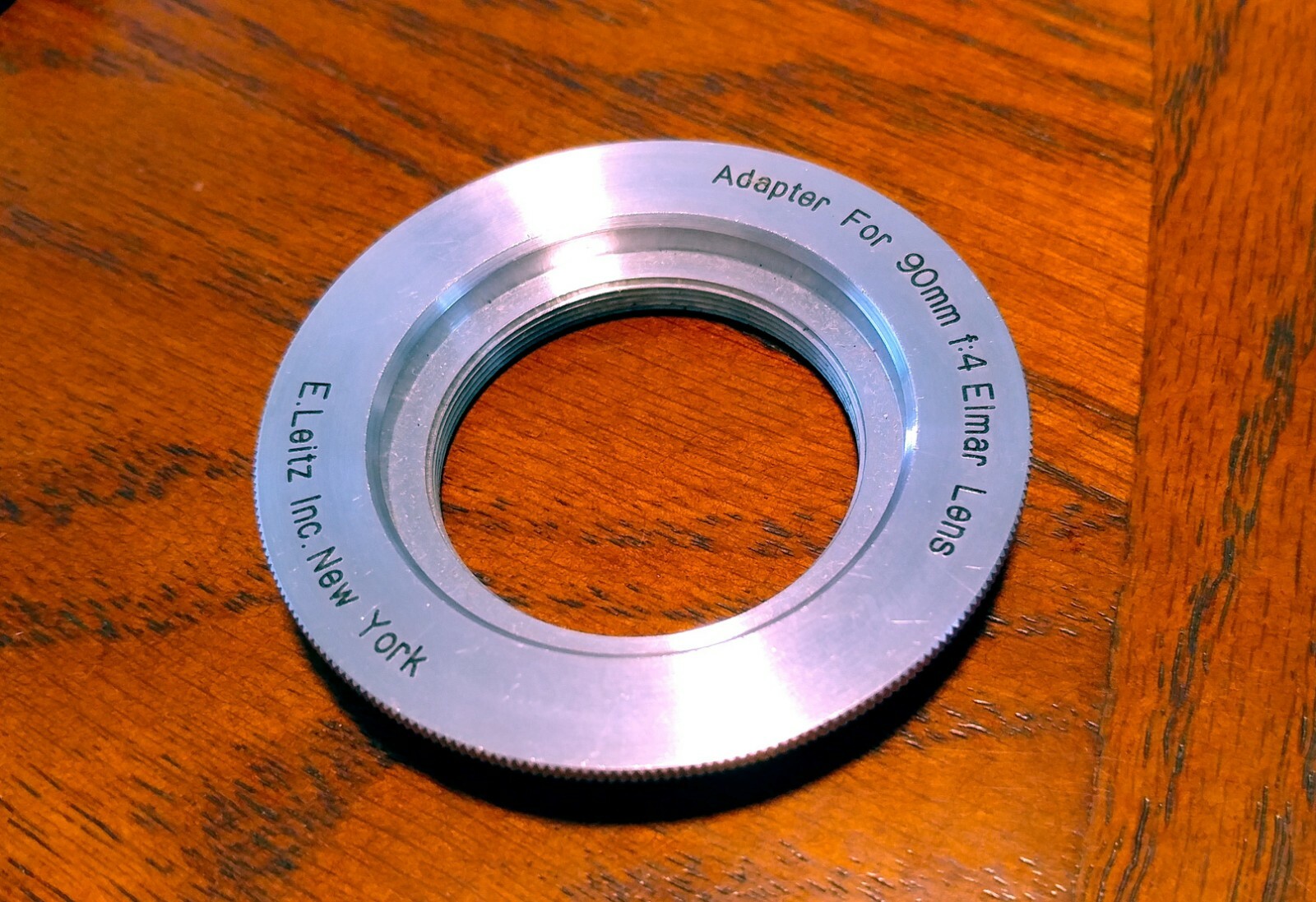 Leica Leitz Screw Mount Adapter Ring for 90mm f4 Elmar to M4.2