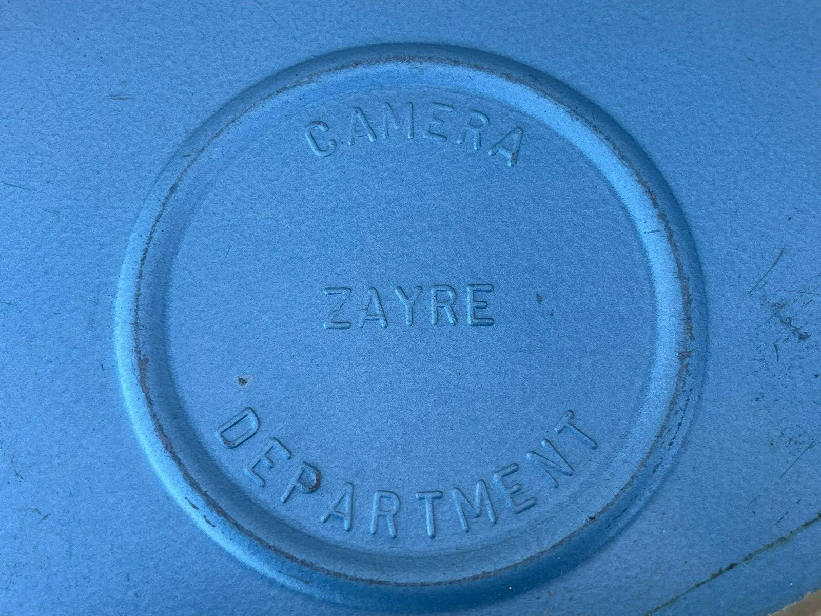 Vintage Flz 1963-1964, Movie Film Reel Case Metal Camera Zayre Deparment
