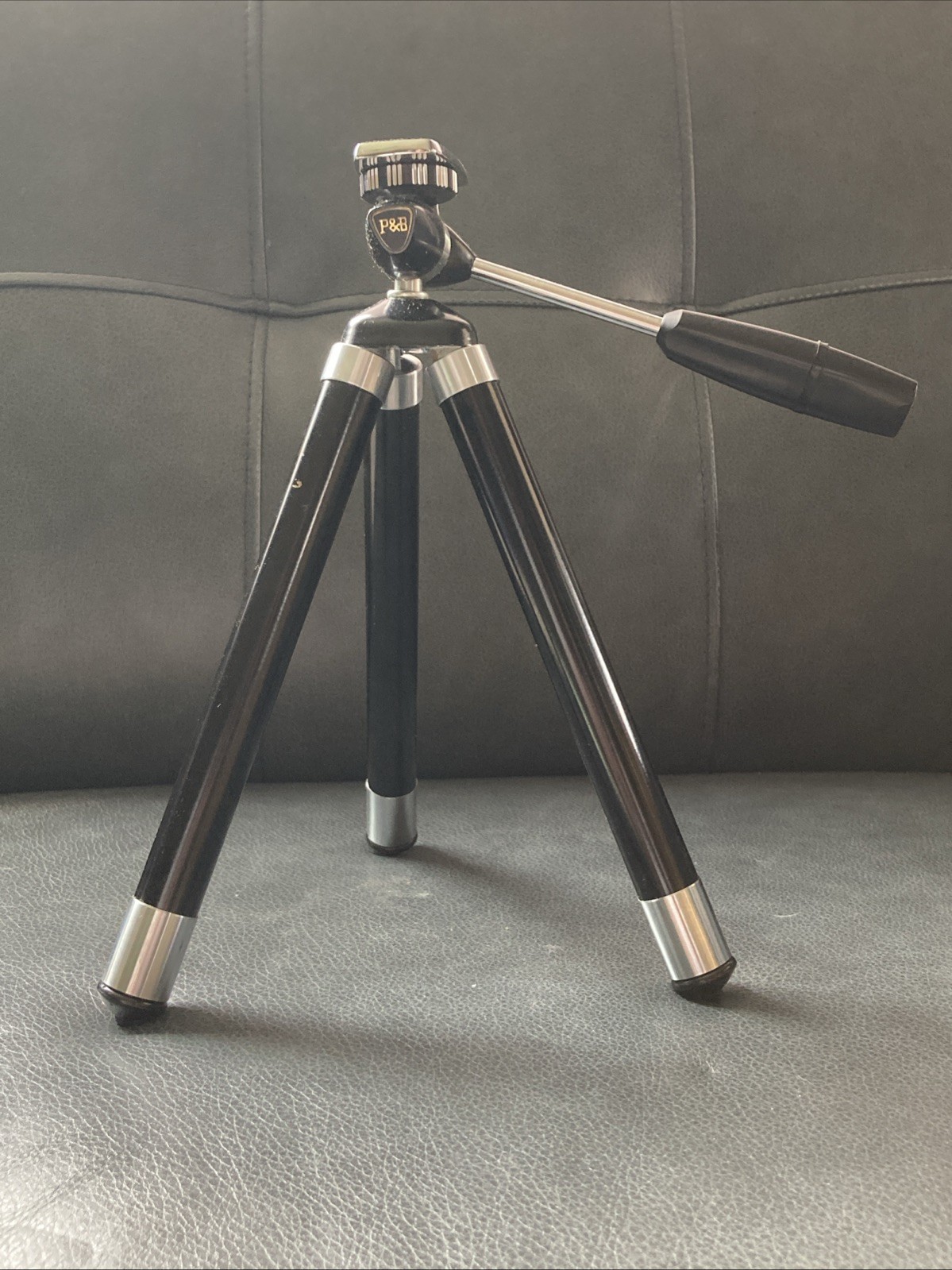 Vtg P&B Ponder Best Camera Tripod Model 99 10”-48″ Adjustable Height Telescoping