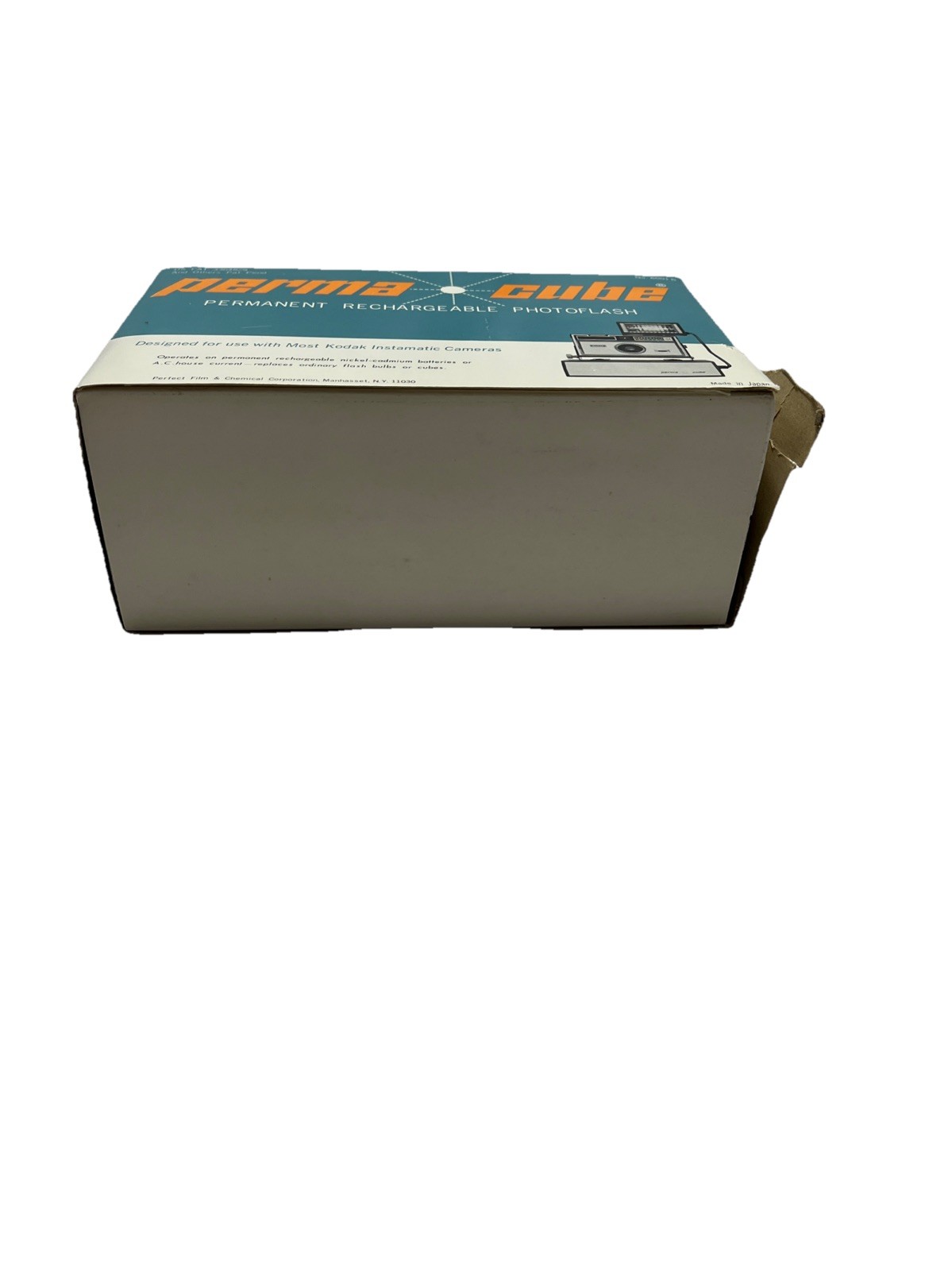 Kodak 1967 Perma Cube Rechargeable Flash New In Box